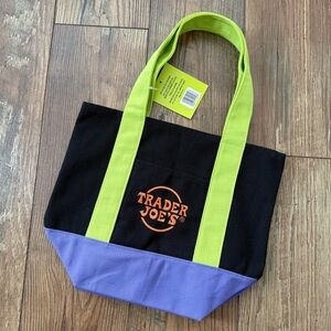 Trader Joe's Multi Color Trick or Treat Tote Bag